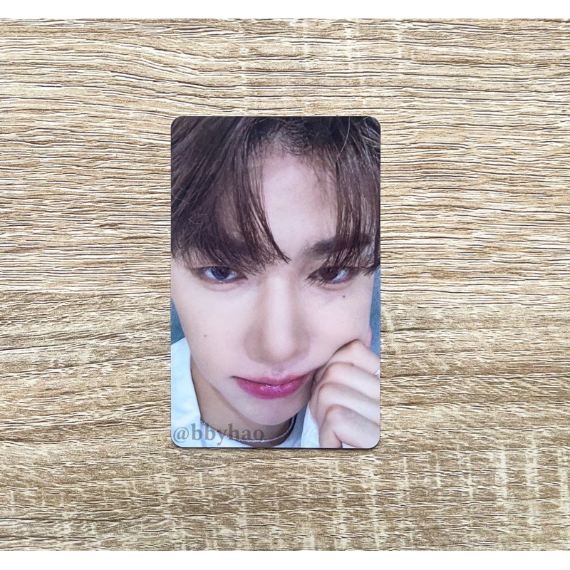 Photocard zhang hao zoom luckydraw withmu YITS