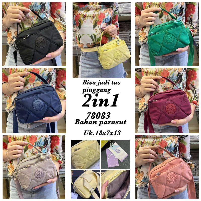 tas selempang nilon