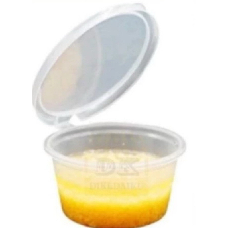 CUP Saos / cup Saus / cup Sambal / tempat sambal / Plastik Sauce Puding Mini