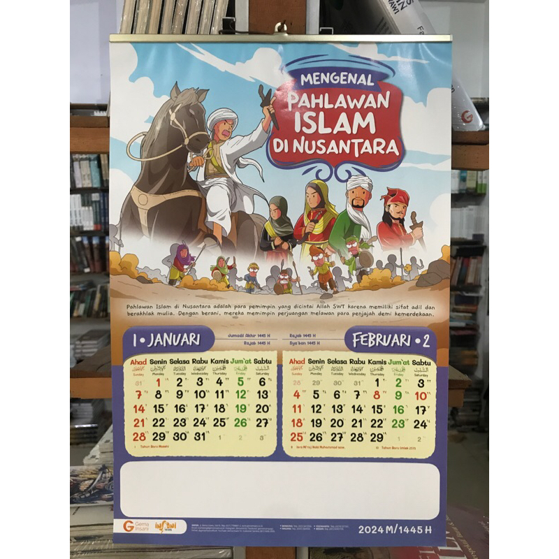 

Kalender Anak 2024 Masehi dan Hijriyah Islam Mengenal Pahlawan Islam di Nusantara