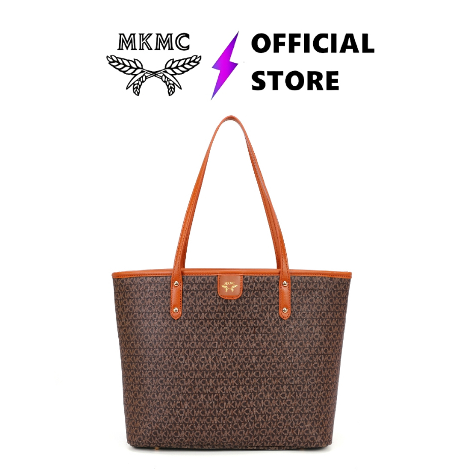 MKMC Tote Bag Wanita Import Shoulder Bag Korean Style Tas Bahu Wanita Kuliah Terbaru Tas Jinjing Kul