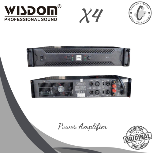 Power Amplifier Wisdom X4 Original x-4