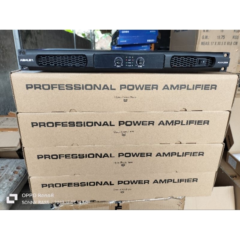 power ashley play2500 / power Ashley 2 chanel