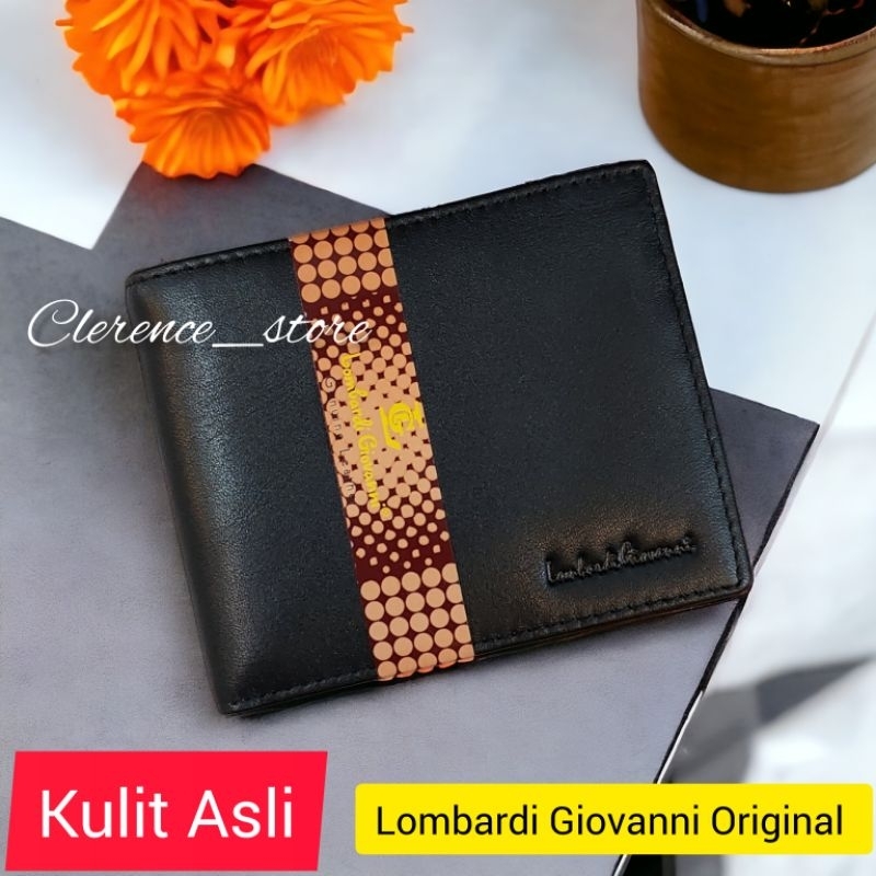 PROMO Dompet Pria Kulit Asli - Dompet Lombardi Giovanni Original 6274