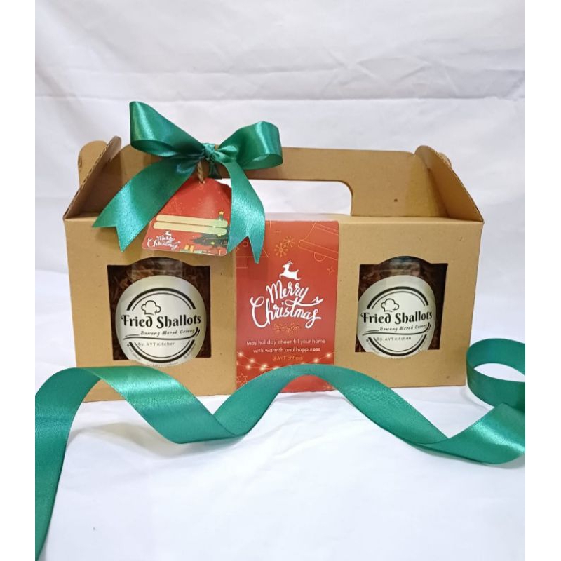 

[AYT Official] HAMPERS NATAL CHRISMAS Bawang Goreng Murni