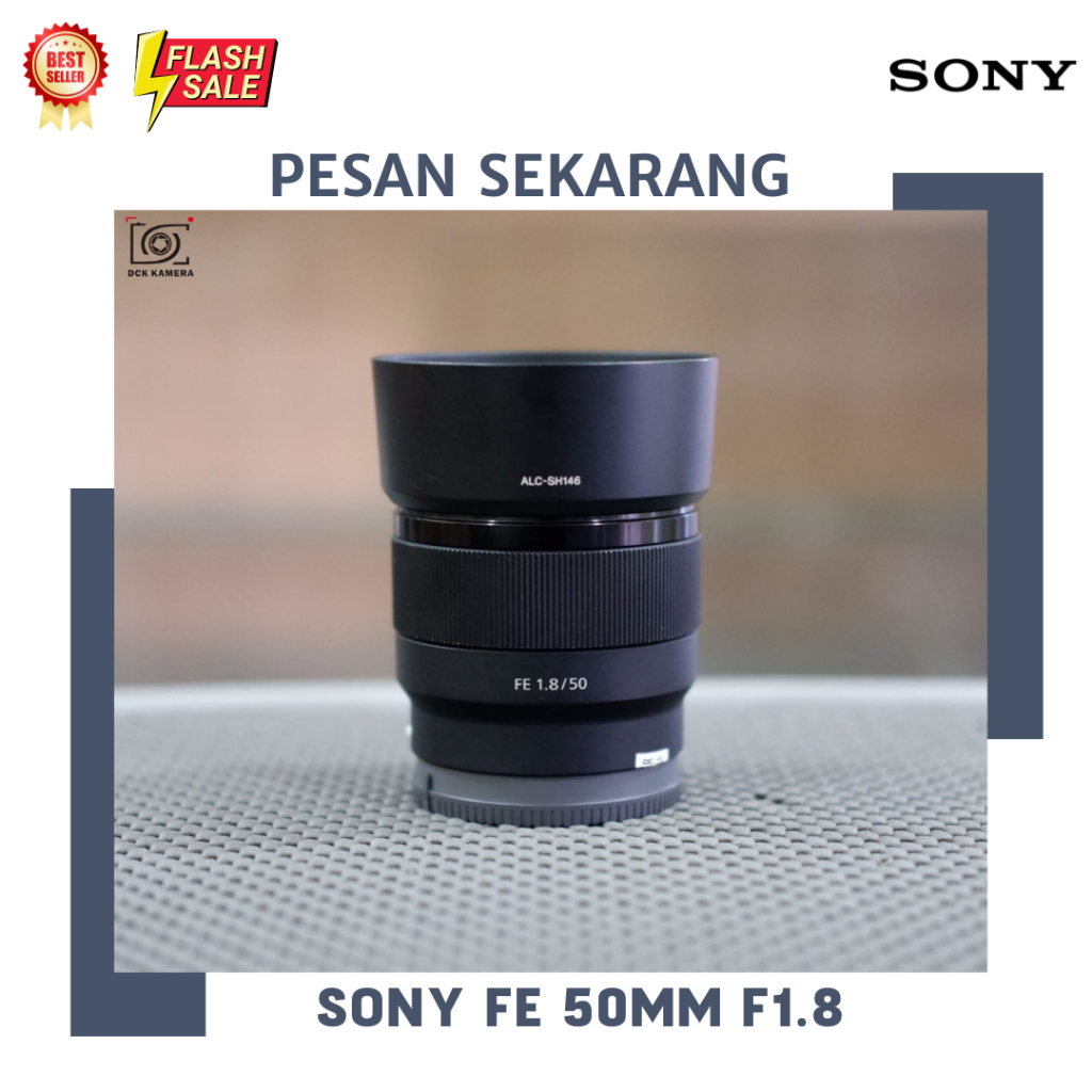 Lensa Fix Sony FE 50mm