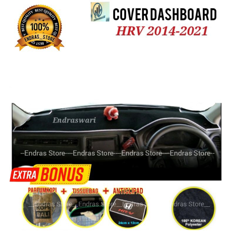 Cover Dashboard Mobil HRV 2014-2021 Pelindung Dashboard Mobil