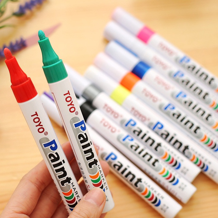 

★★★★ Spidol Permanen/Spidol ban paint marker mobil motor /Permanent Marker TOYO original