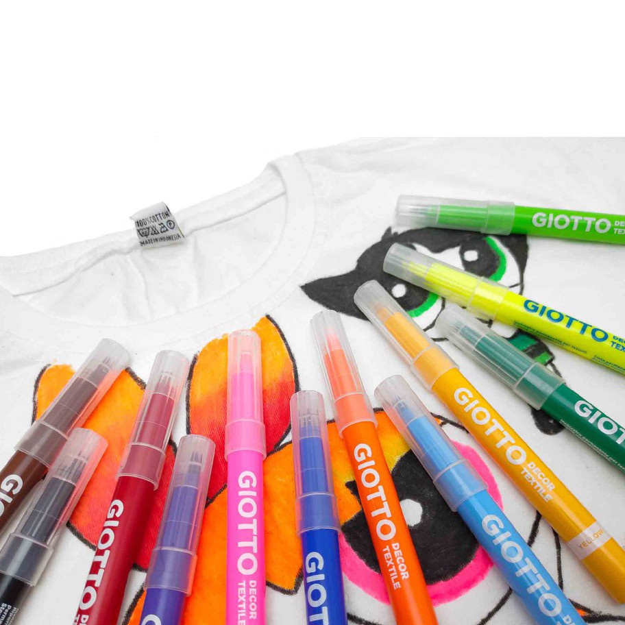 

Paling Popular Giotto Decor Textile Spidol Permanen Kain Baju Promo