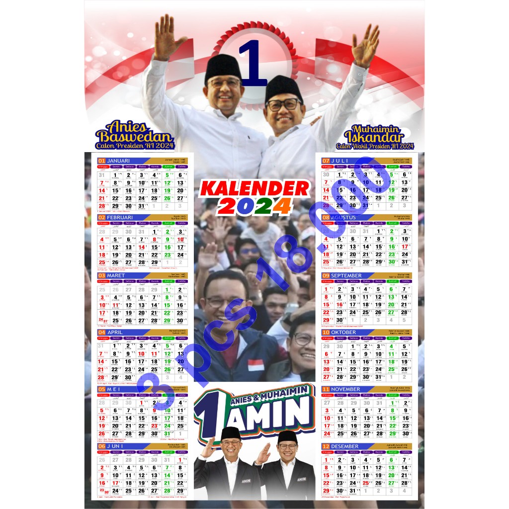 

KALENDER ANIES 2024 3 PCS BISA PAKAI FOTO DAN NAMA