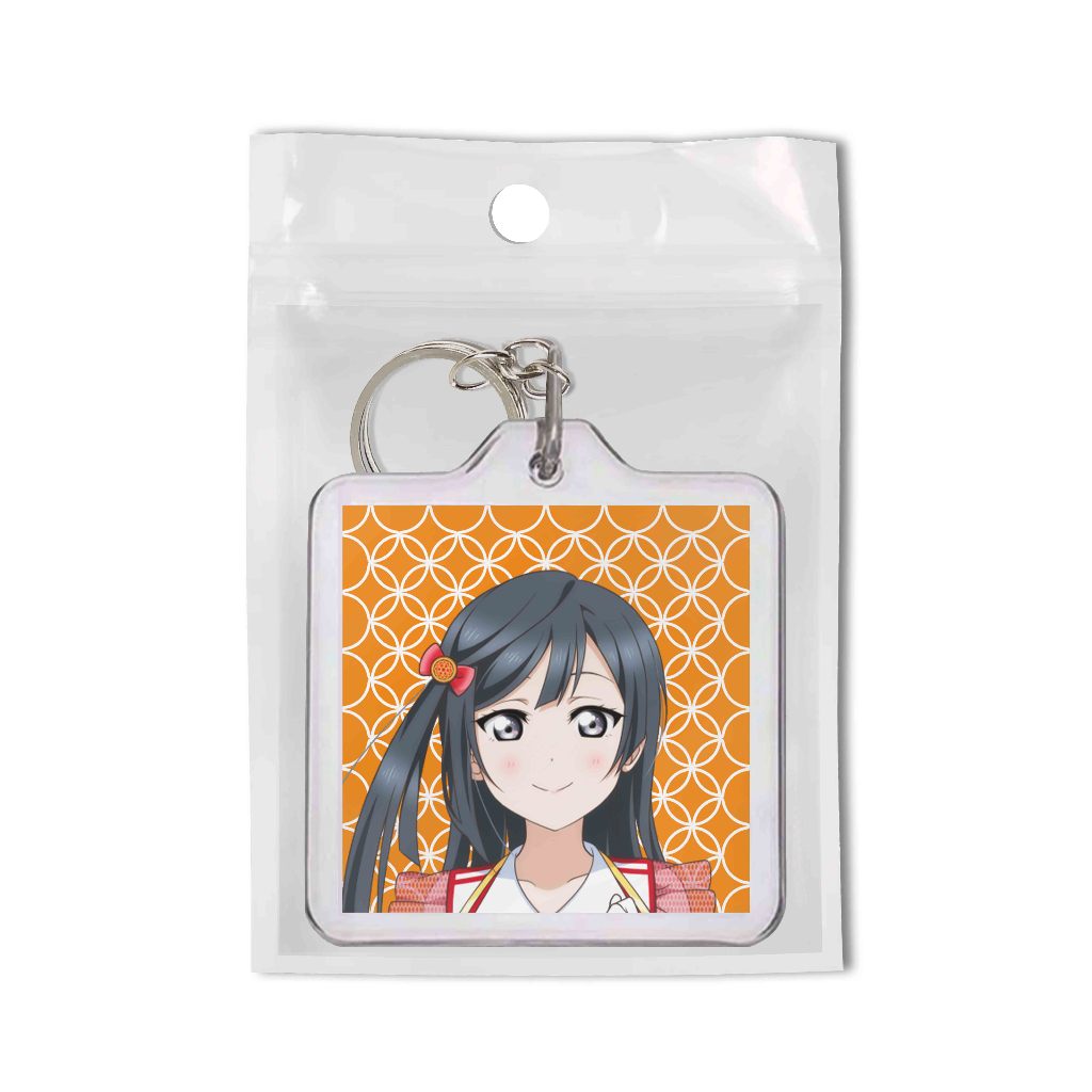 Ganci keychain anime Love LiveSETSUNA YUKI  IDOL-material Akrilik