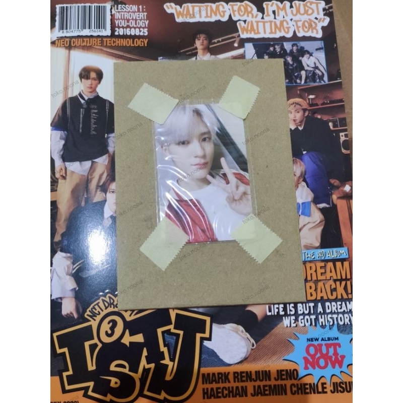 PC JENO NCT DREAM [POB] fansign Dyandraglobal album ISTJ PhotoBook Introvert Version
