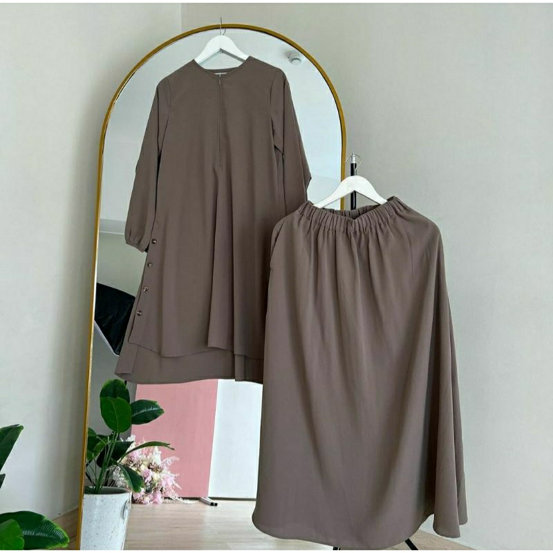 kaluna set sabina by selly silver sage preloved