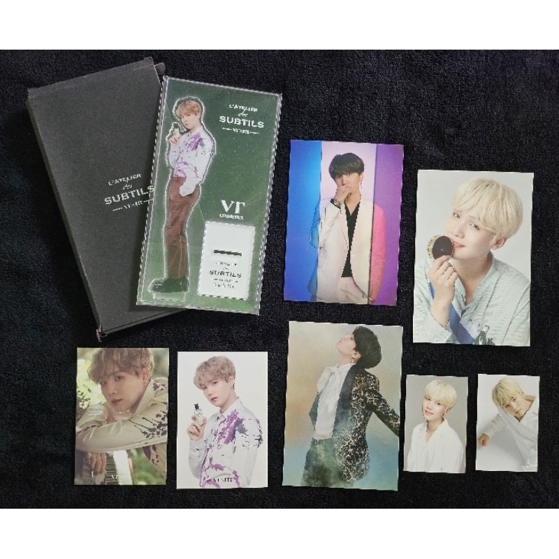 (READY) BTS SUGA yoongi collab VT subtils toothbrush standee pc set