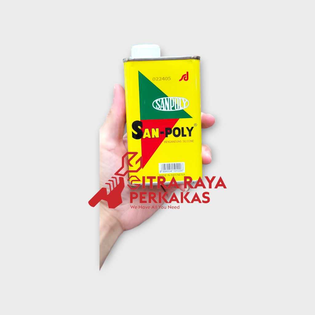 Minyak Sanpoly San Poly 250 ml SanpolI Pembersih Logam Aluminium Sanpoli Pengkilap Cat Produk Baru