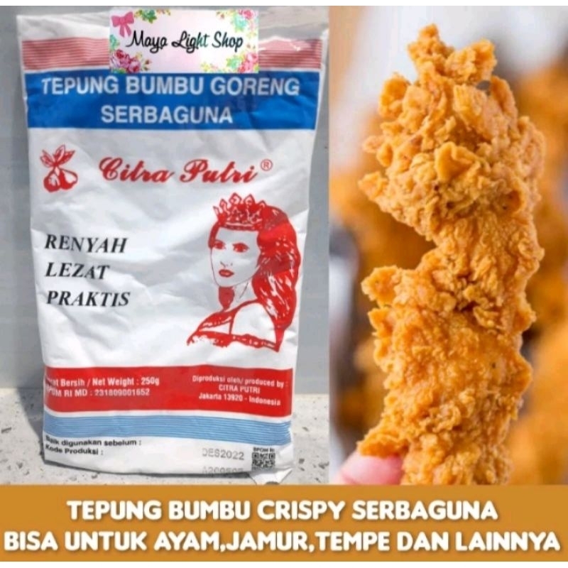 

Tepung ayam kentucky mirip K*C premix serbaguna tepung crispy chicken