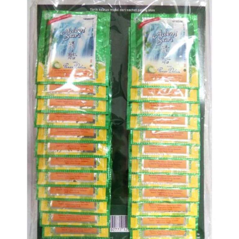 

[A7B] Adem Sari serbuk [24 sachet x 7g] untuk panas dalam Laris )人(