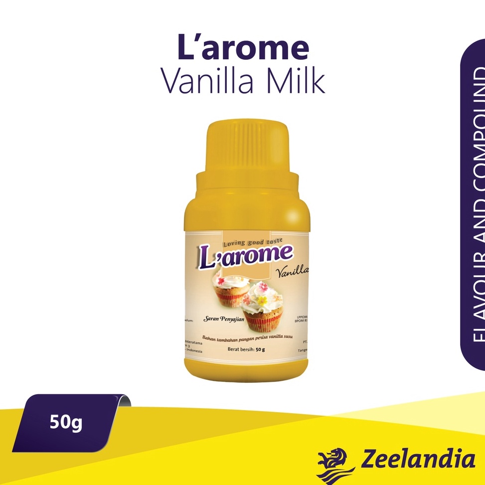 

➫ Zeelandia L'Arome Vanilla Milk Powder 50 Gr 54