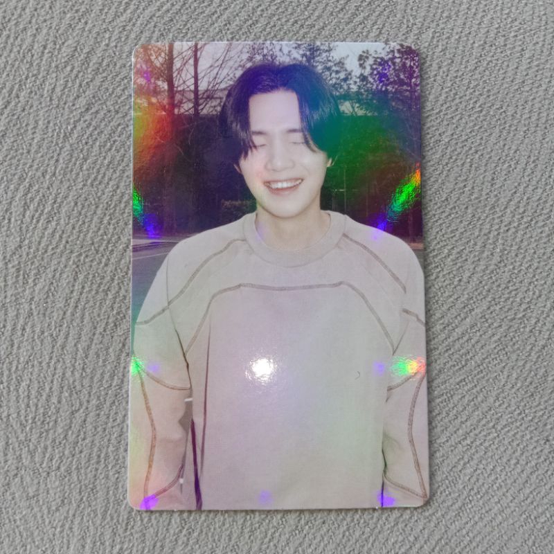 BTS SUGA AGUSTD - ALBUM D-DAY EPOB (EARLY POB) GUMMY SMILE PHOTOCARD