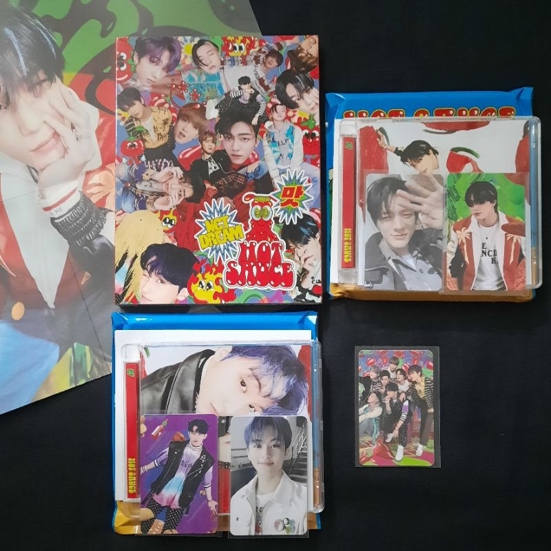 NCT DREAM HOT SAUCE CRAZY & JEWEL MARK JENO