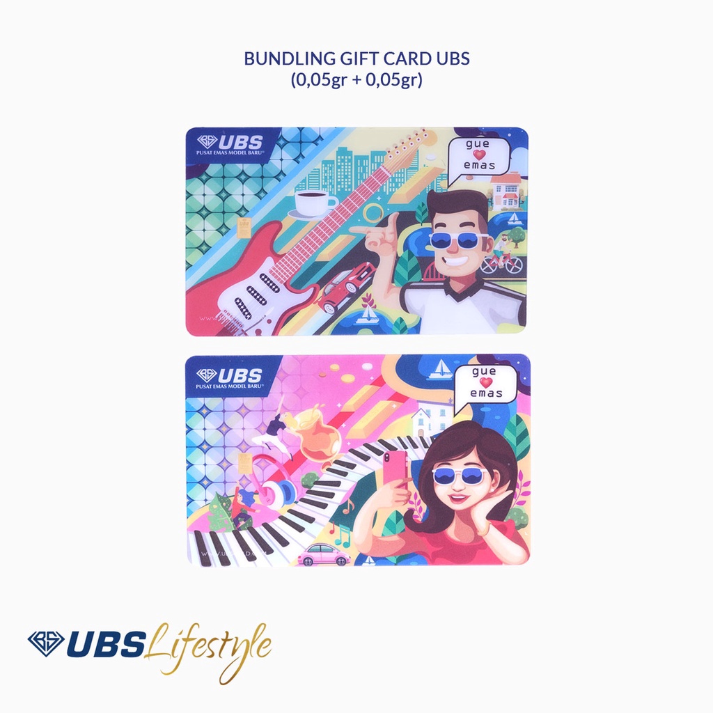 12.12 SALE UBS Logam Mulia Bundling 0.05 Gr gas 