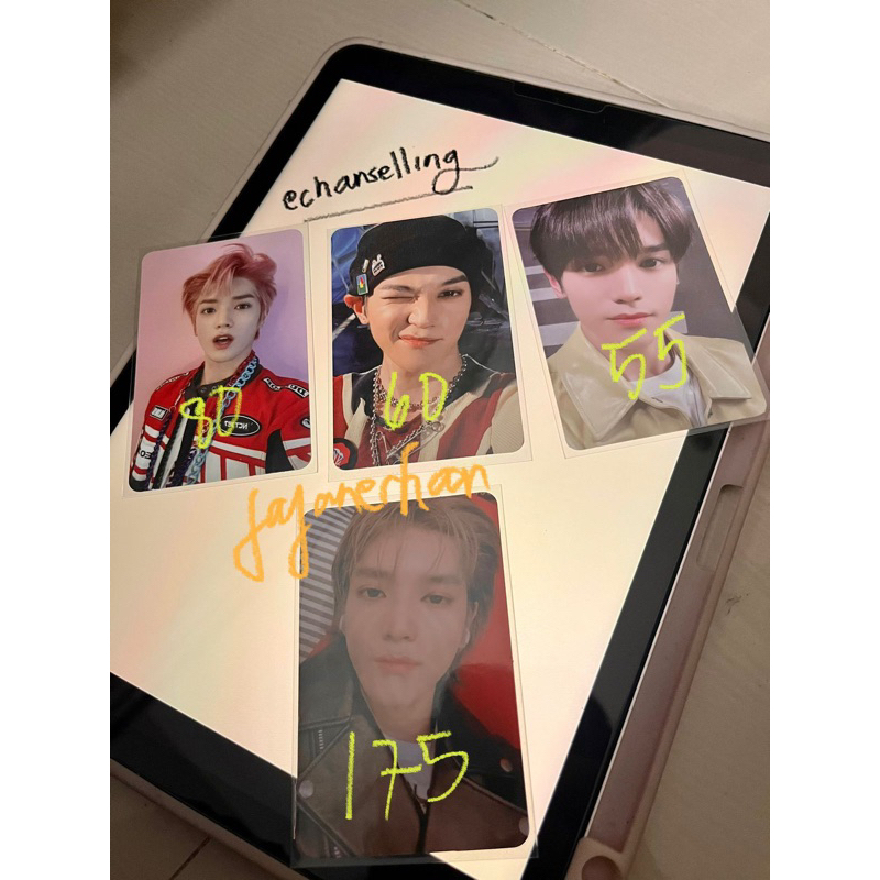 photocard PC Official Taeyong 1st player punch wink luggage earthquake tc universe nunmul yizhiyu yz