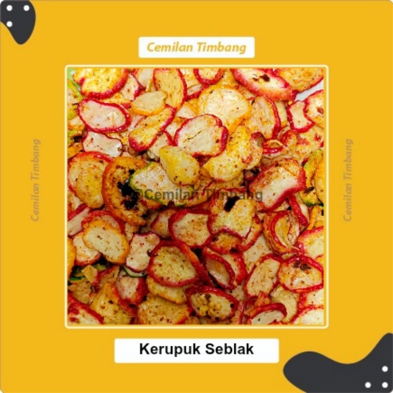 

Kerupuk Seblak 450gr