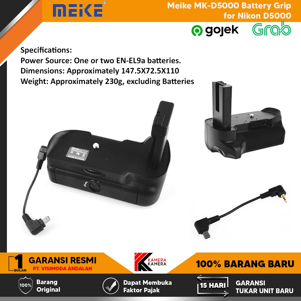 Meike MK-D5000 Battery Grip for Nikon D5000