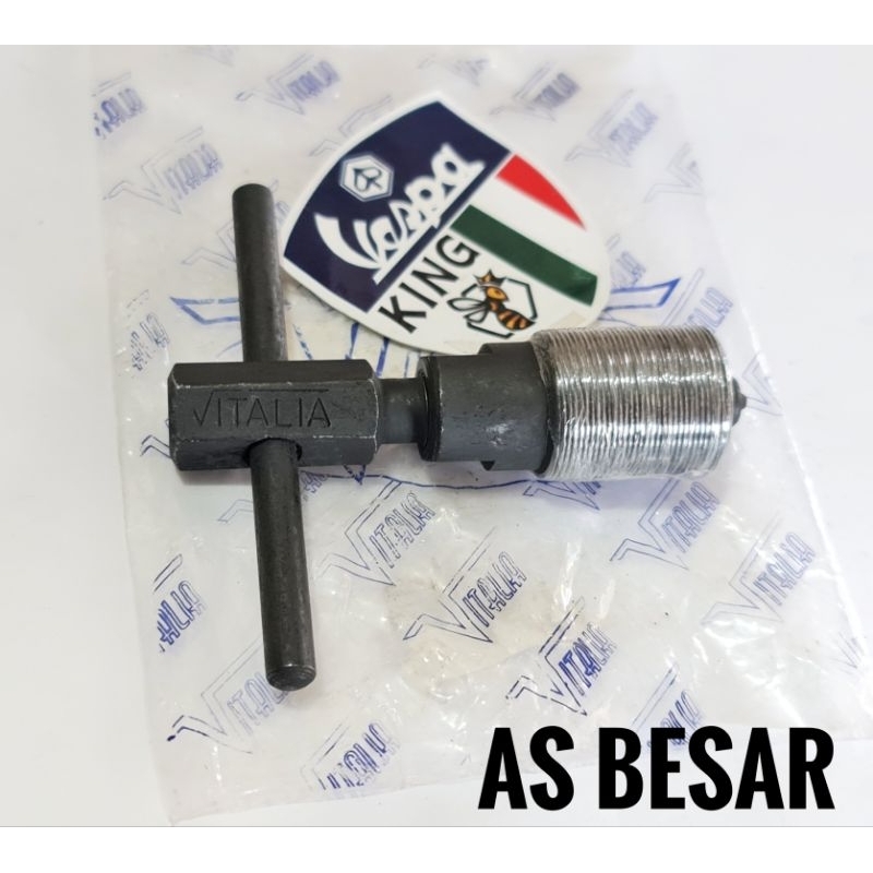 treker magnet vespa Klasik AS BESAR merk VITALIA px pxe excel spartan