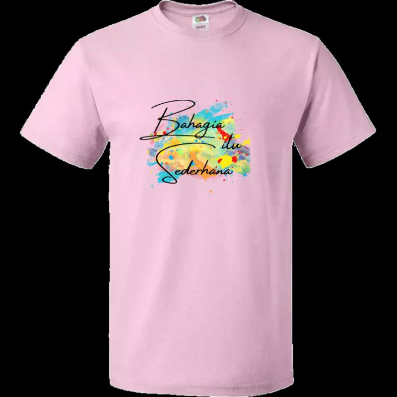 kaos bagus kaos keren BAHAGIA