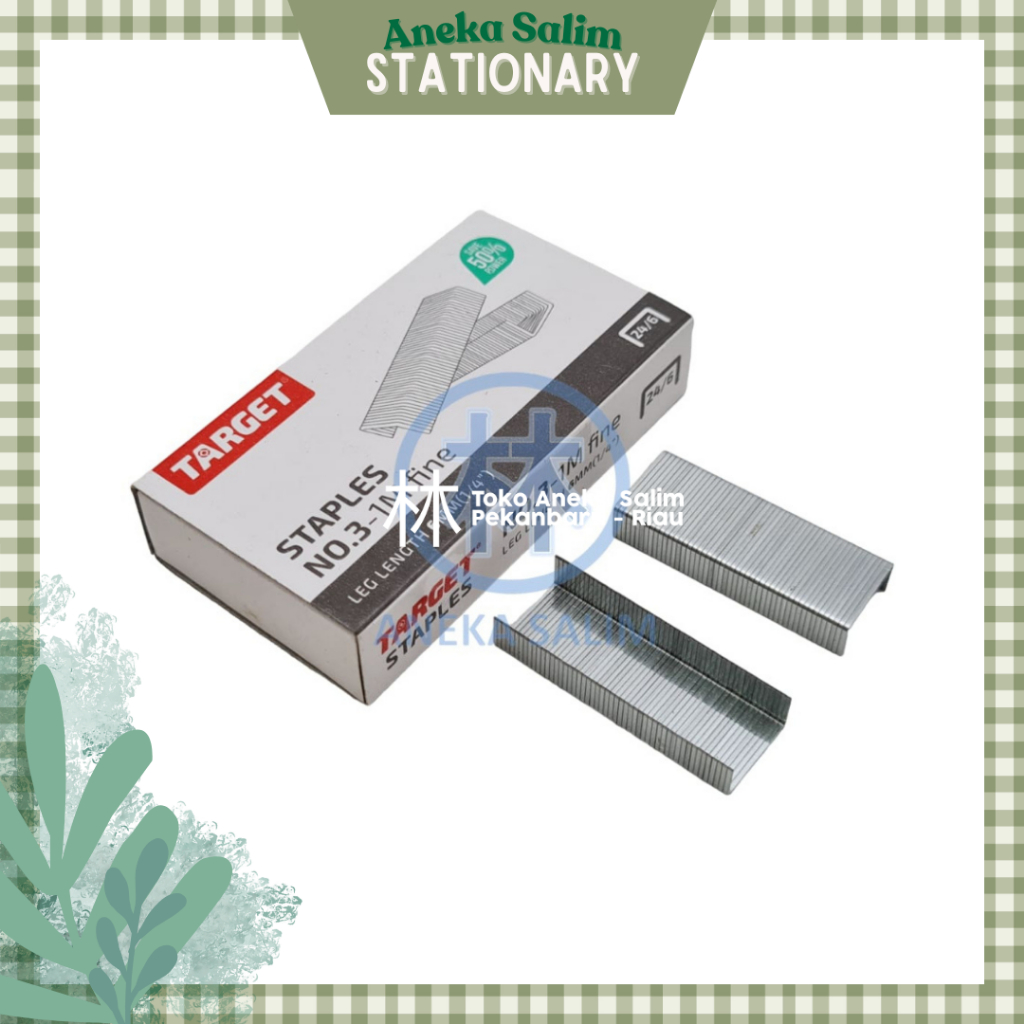

Anekasalim - Staples / Isi Stapler Target No. 3 (24/6)