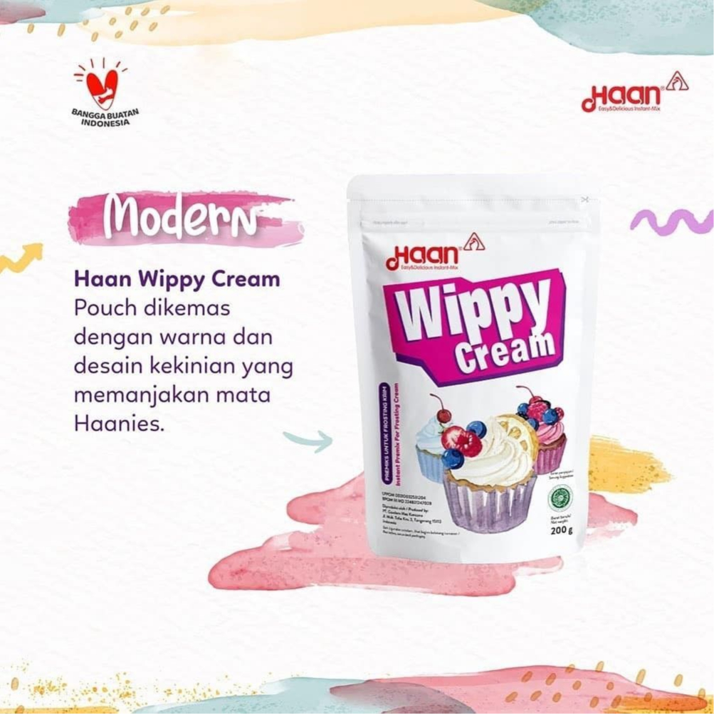 

Haan Wippy Cream 200gr Pouch