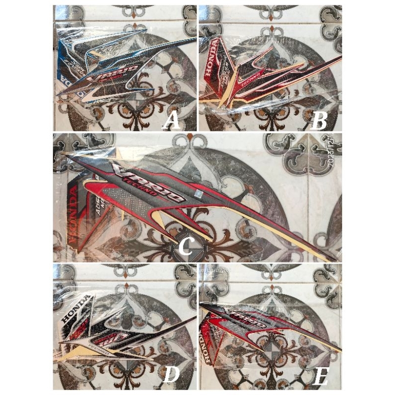 Striping Vario Techno 2010 | sticker bodi motor vario techno
