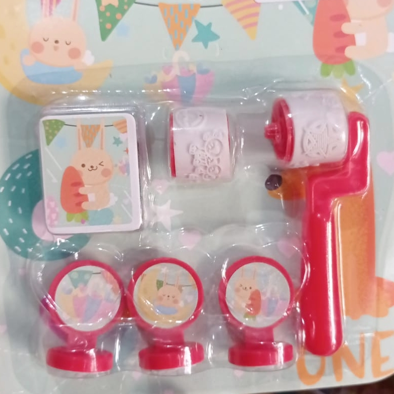 Stampel Roll Karakter Stampel Anak Rolling Stampel