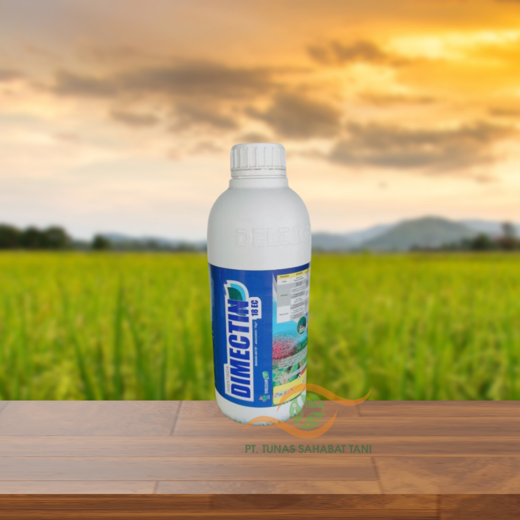 INSEKTISIDA DIMECTIN 18 EC Kemasan 200 ML/1 LT - Pembasmi Hama Thrips, Penggorok Daun, Wereng Coklat