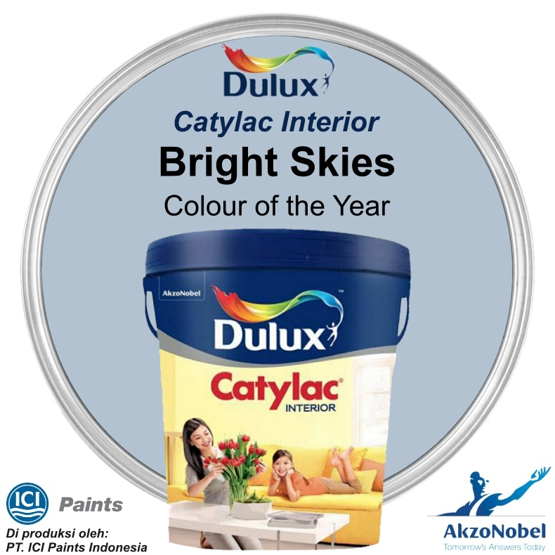 CAT DULUX CATYLAC INTERIOR 25 KG - BRIGHT SKIES