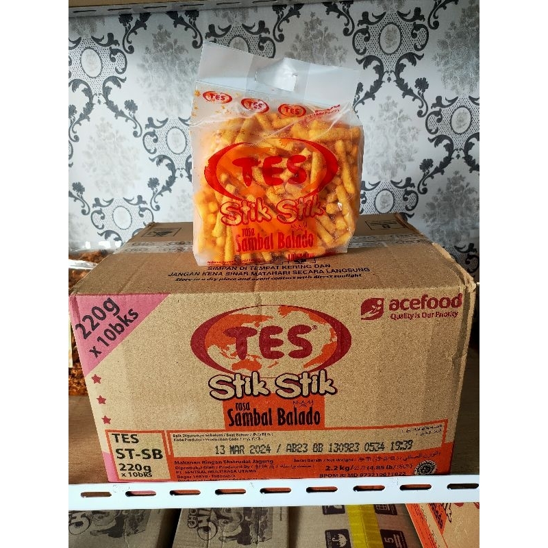 

PAKET USAHA - Stik TES Balado 200gr