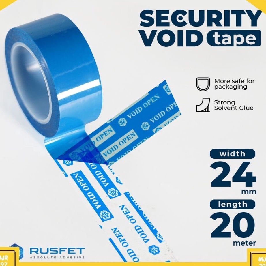 

Hemat LAKBAN ISOLASI SEGEL SECURITY VOID OPEN LAKBAN ISOLASI PRINTING SEAL PENGAMAN PELINDUNG
