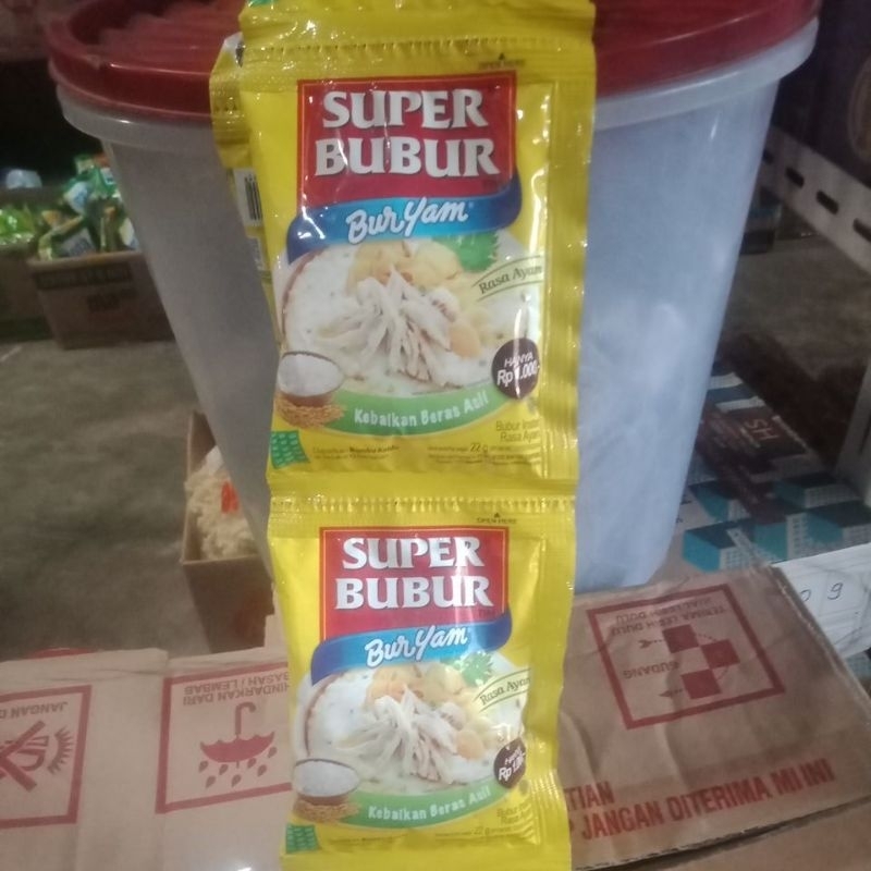 

Super bubur rasa ayam rentengan