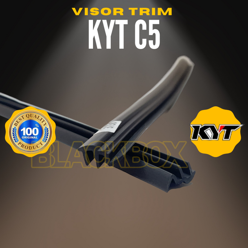 KYT C5 Visor Trim /Karet Visor Helm