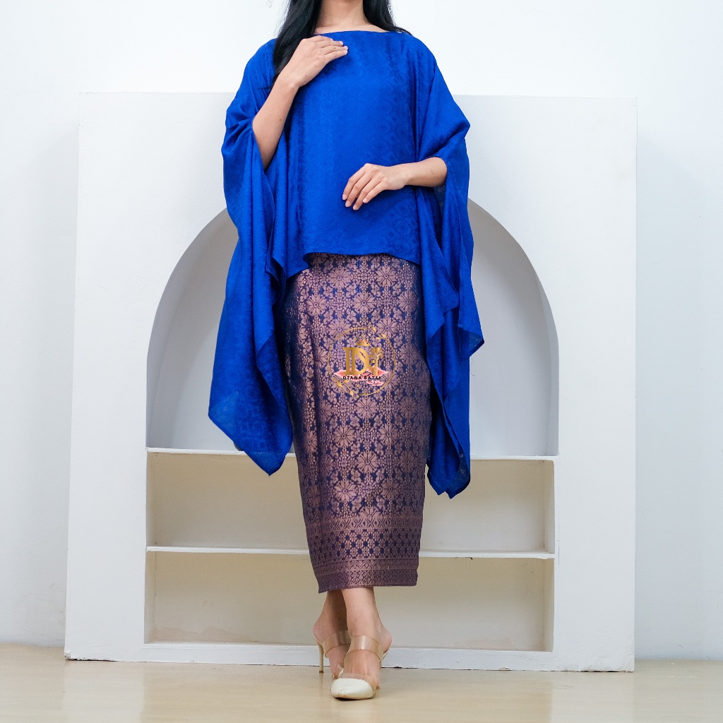 Bergaransi Rok Songket Lilit, Rok Songket Batik Free Ring By Diana Batik Trusmi