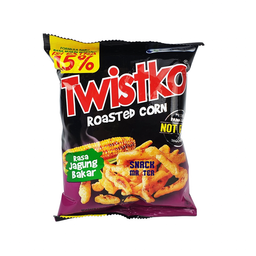 

[GROSIR!!] Twistko Roasted Corn BESAR 20gr 1 DUS isi 40 Pcs - grosir snack termurah diskon enak mantap