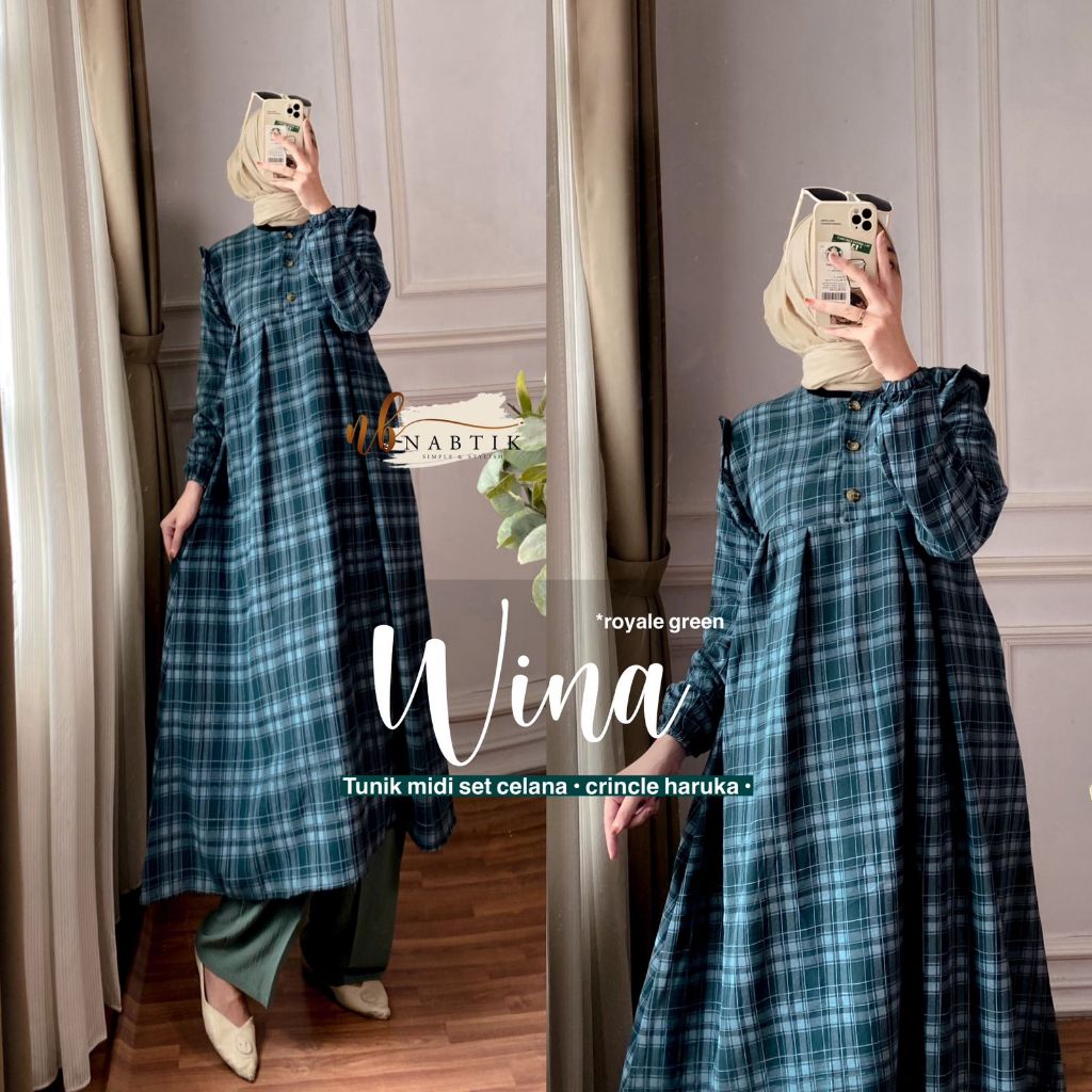SETELAN WANITA JENSA/WINA SET BY AL FASHION/AMELIA/NABTIK