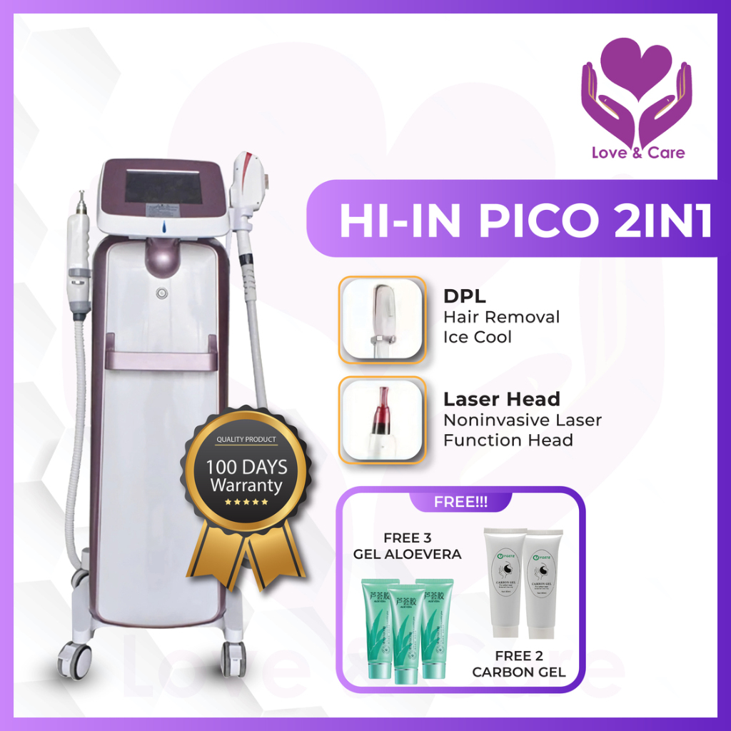 Laser Dpl Hair Removal Hi In Pico 2in1 Ipl Picolaser Menyamarkan Flek Hitam
