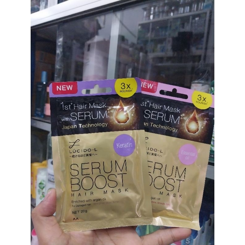 lucidol serum boost hair mask 20g sachet