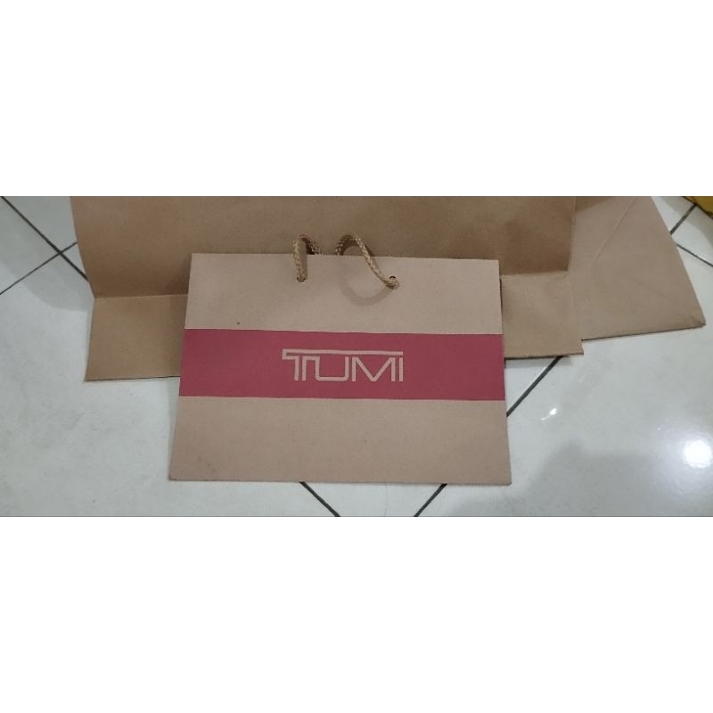 Paperbag Wallet Tumi Original