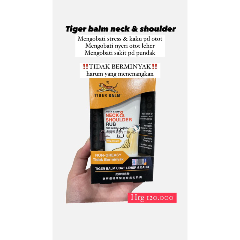Tiger balm neck & shoulder (PO PENANG)
