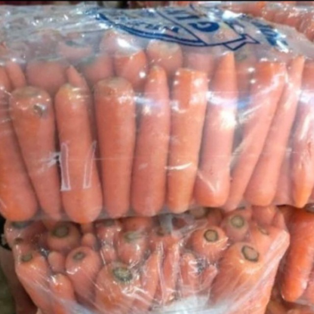 

wortel impor 1 dus./ 1 kantong.Rp180.000