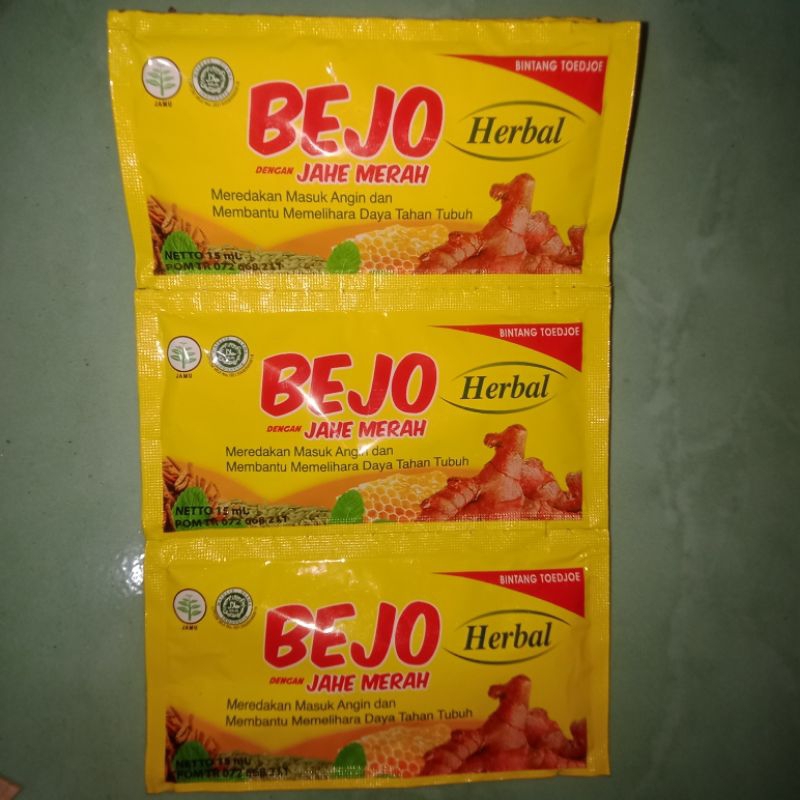 

Bejo jahe merah 1 sachet 15ml