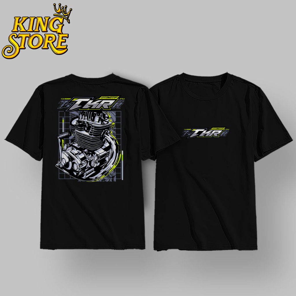 KAOS OTOMOTIF TKR COMBED 30S